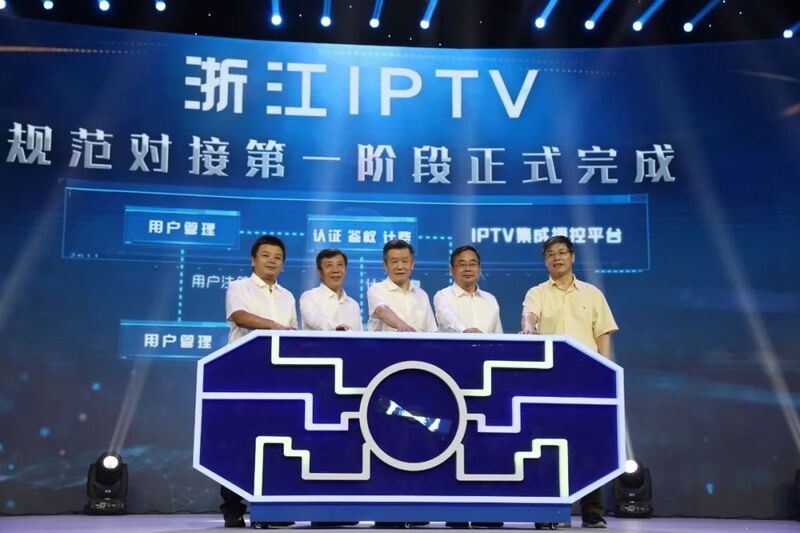 “中国蓝电信电视”今天诞生啦!