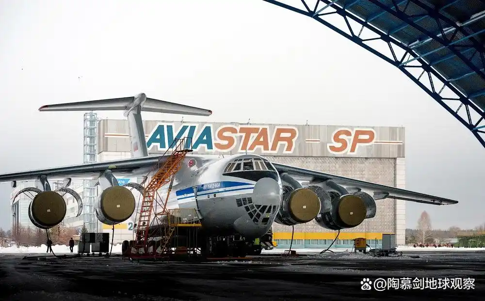 2025年俄军新伊尔-76运输机产量达到高峰，一年造出了七架