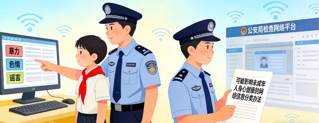 网警划重点!《可能影响未成年人身心健康的网络信息分类办法》