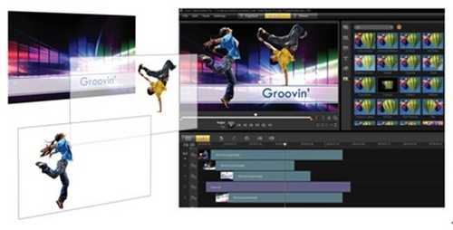 会声会影X5海量素材库模板 摄影迷可迅速制作影片