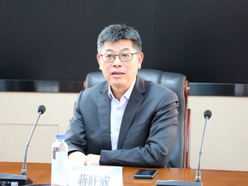 刘鹏飞与华为公司蒋旺成举行会谈