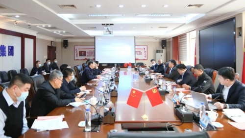 刘鹏飞与华为公司蒋旺成举行会谈