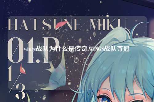wings战队为什么是传奇,WINGS战队夺冠