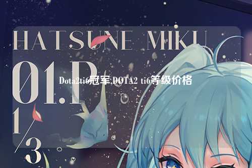 Dota2ti6冠军,DOTA2 ti6等级价格